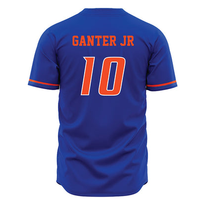 Boise State - NCAA Football : Derek Ganter Jr - Blue Jersey-1