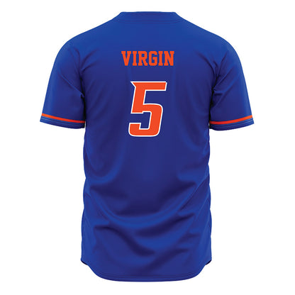 Boise State - NCAA Football : Jayden Virgin - Blue Jersey