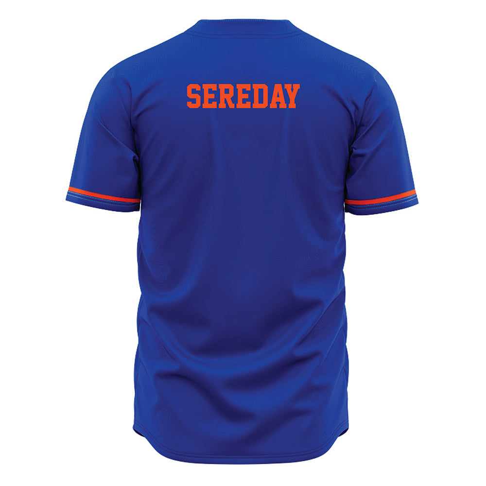 Boise State - NCAA Women's Track & Field : Ruby Sereday - Blue Jersey-1