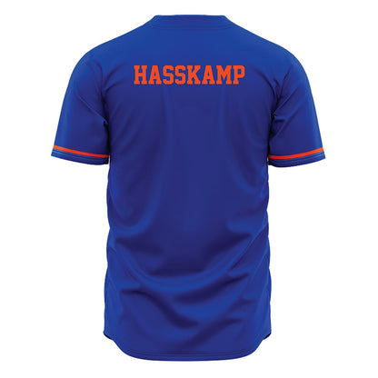 Boise State - NCAA Women's Track & Field : Gabrielle Hasskamp - Blue Jersey-1
