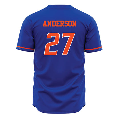 Boise State - NCAA Women's Soccer : Oakley Anderson - Blue Jersey