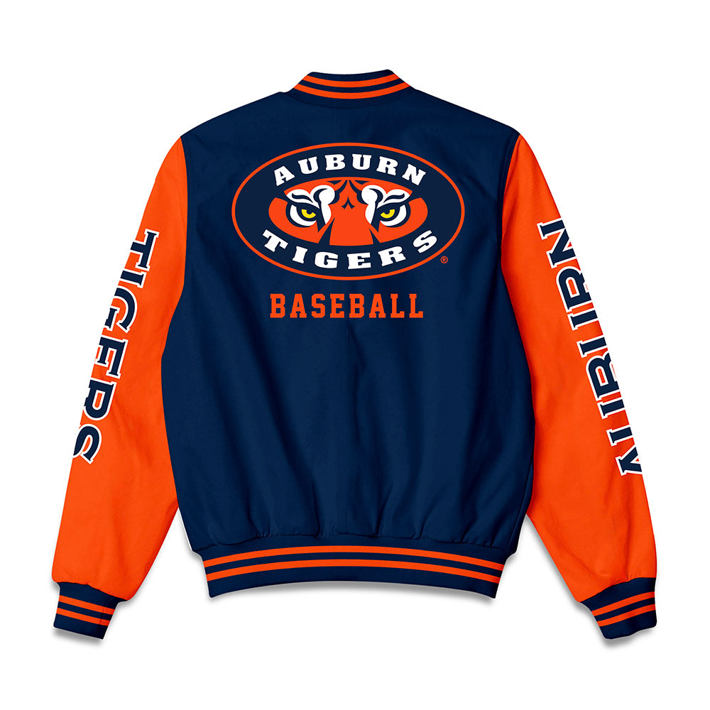 Auburn - NCAA Baseball : Javon Hernandez - Bomber Jacket