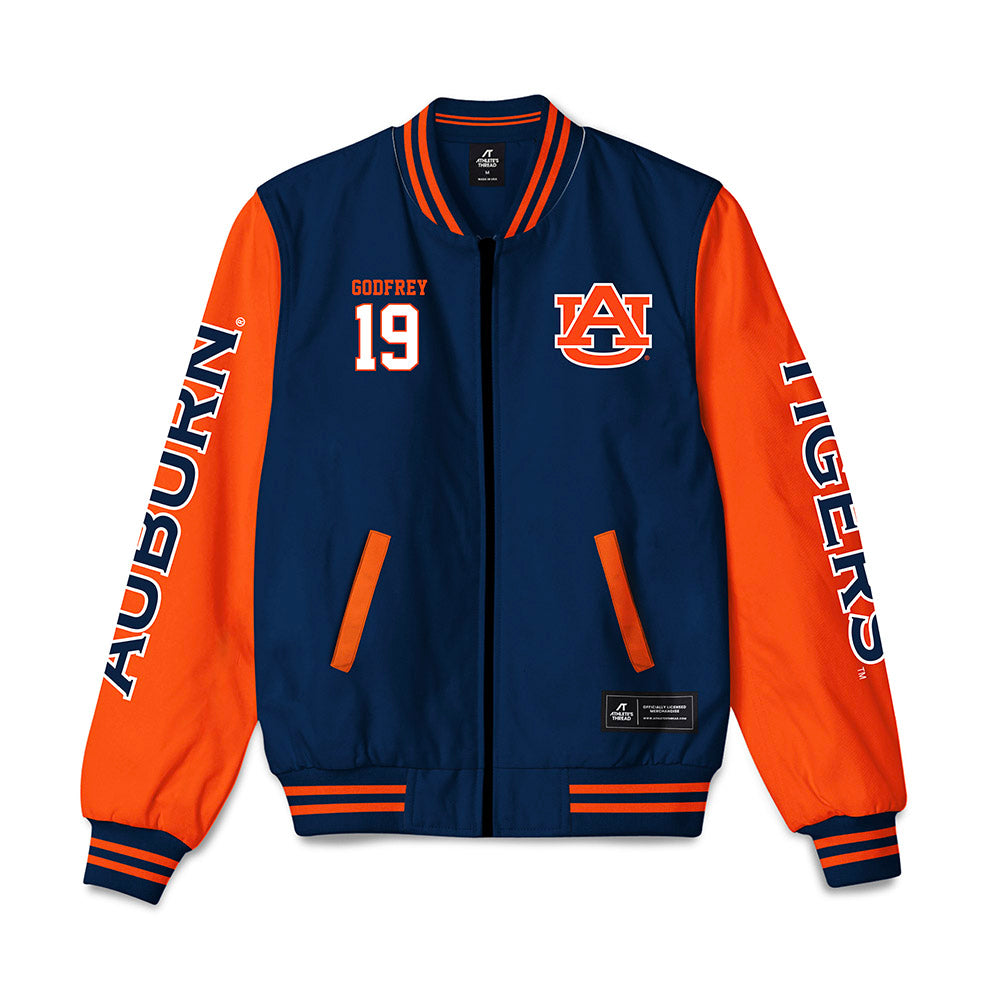 Auburn - NCAA Softball : Blayne Godfrey - Bomber Jacket-0