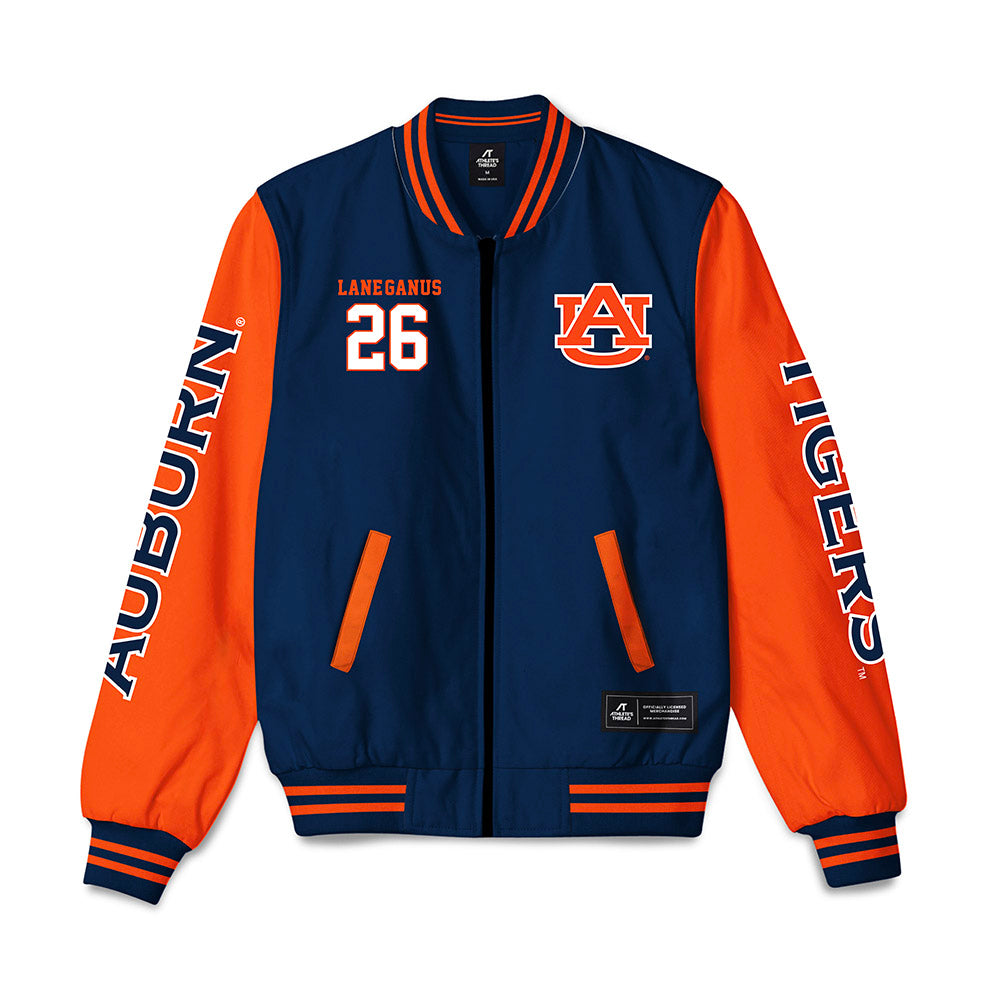 Auburn - NCAA Football : A'Mon Lane-Ganus - Bomber Jacket