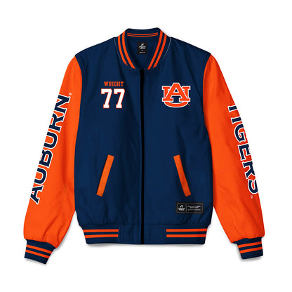 Auburn - NCAA Football : Jeremiah Wright - Bomber Jacket