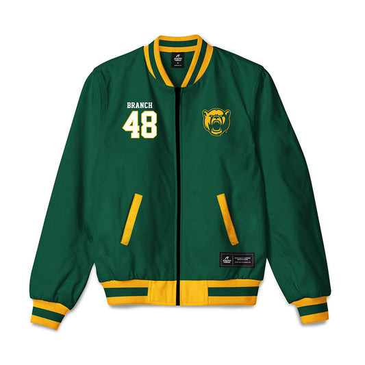 Baylor - NCAA Acrobatics & Tumbling : D'Ahni Branch - Bomber Jacket-0