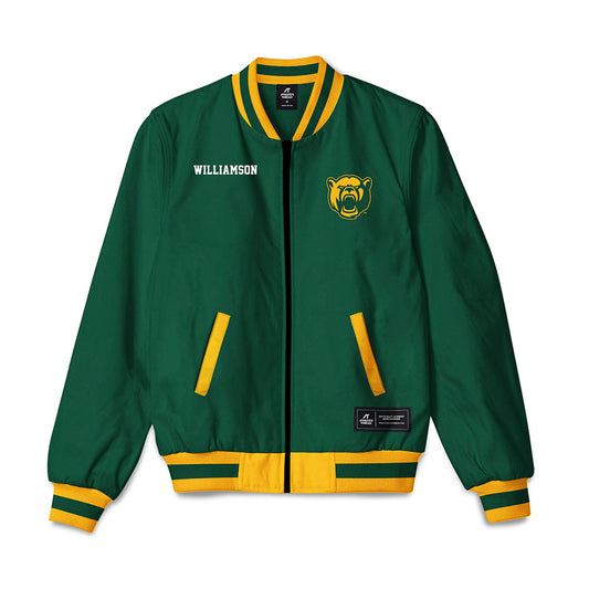 Baylor - NCAA Women's Track & Field : Audrey Williamson - Bomber Jacket-0