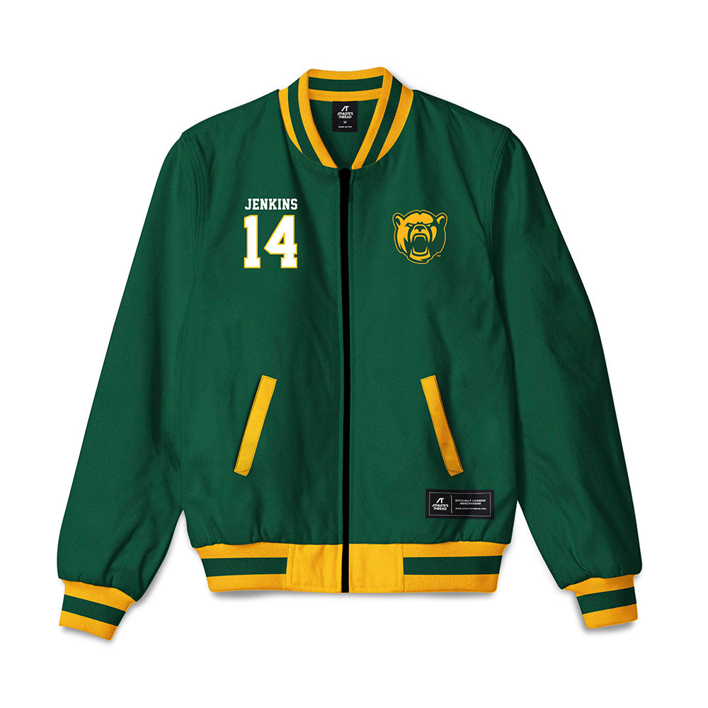 Baylor - NCAA Baseball : Samuel Jenkins - Bomber Jacket-0