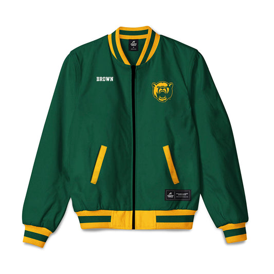 Baylor - NCAA Acrobatics & Tumbling : Morgan Brown - Bomber Jacket-0