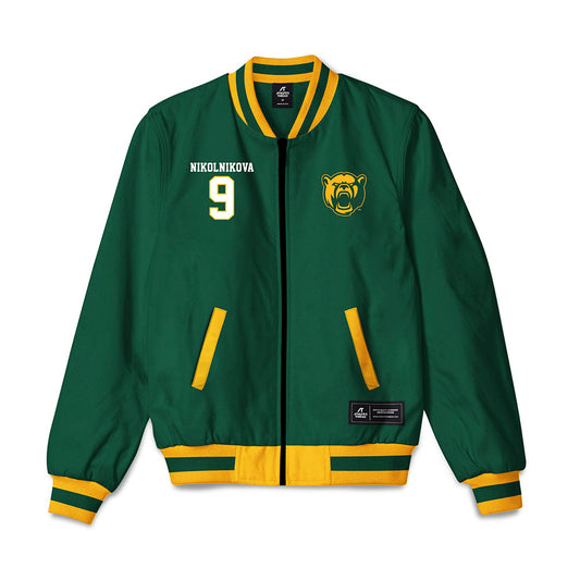 Baylor - NCAA Women's Volleyball : Anastasiia Nikolnikova - Bomber Jacket-0