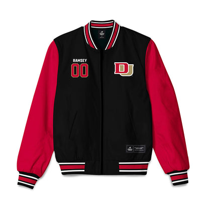 DU - NCAA Men's Lacrosse : Grant Ramsey - Bomber Jacket-0