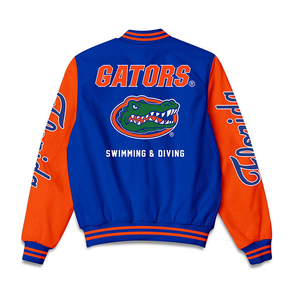 Florida - NCAA Men's Swimming & Diving : Jake Mitchell - Bomber Jacket