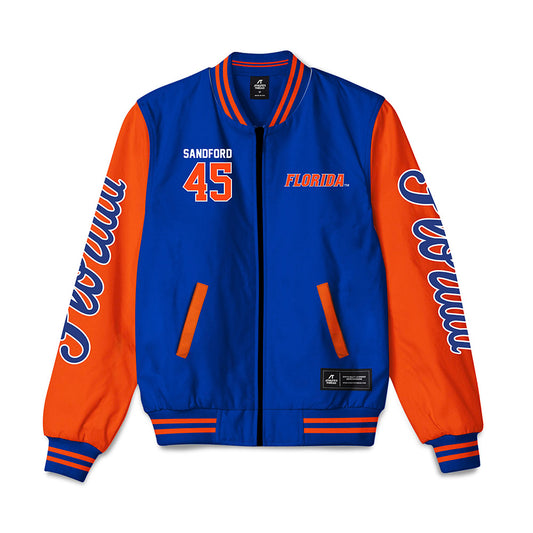 Florida - NCAA Baseball : Schuyler Sandford - Bomber Jacket