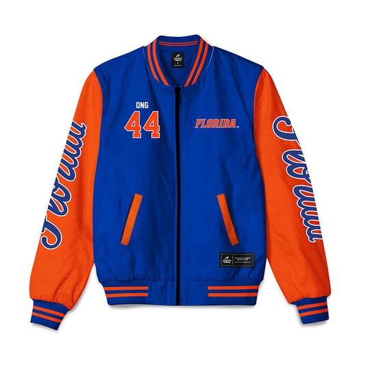 Florida - NCAA Baseball : Felix Ong - Bomber Jacket