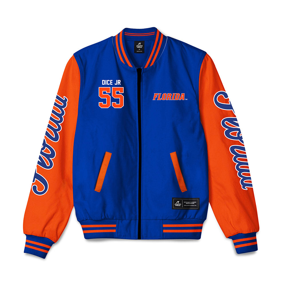 Florida - NCAA Football : Tavaris TJ Dice Jr - Bomber Jacket-0