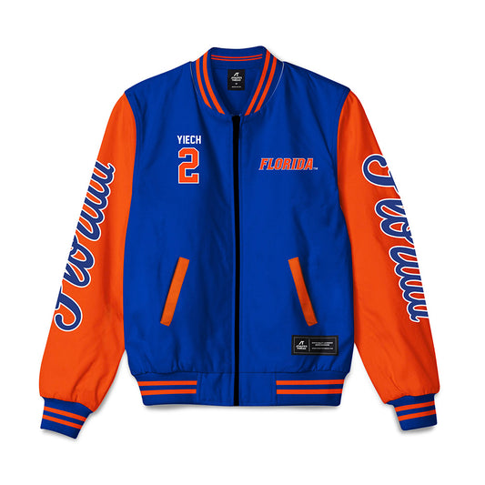 Florida - NCAA Women's Basketball : Nyadieng Yiech - Bomber Jacket-0