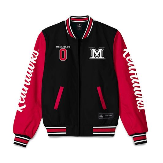 Miami of Ohio - NCAA Football : Keith Reynolds - Bomber Jacket-0