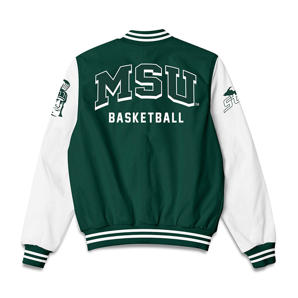 Michigan State - NCAA Women's Basketball : Tory Ozment - Bomber Jacket