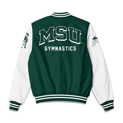 Michigan State - NCAA Women's Gymnastics : Makayla Tucker - Bomber Jacket
