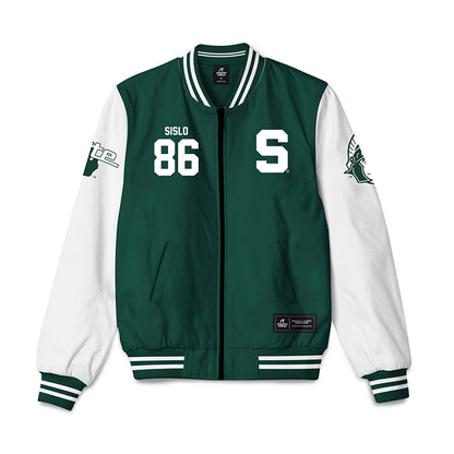Michigan State - NCAA Football : Blake Sislo - Bomber Jacket-0
