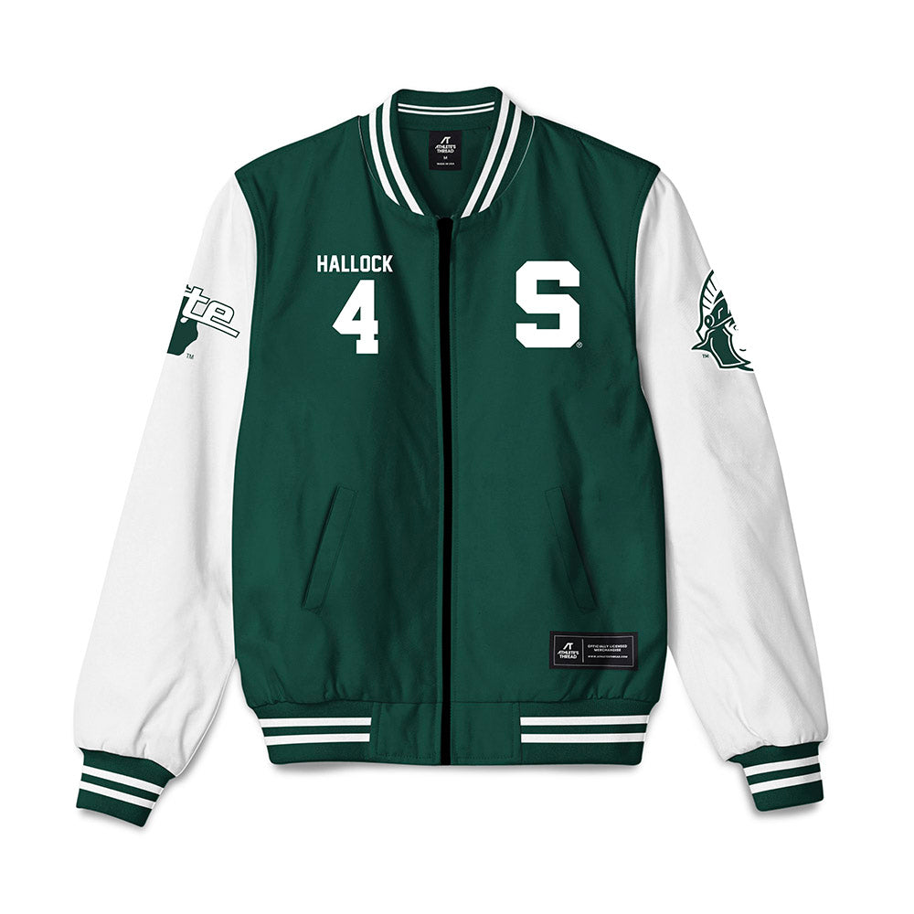 Michigan State - NCAA Women's Basketball : Theryn Hallock - Bomber Jacket