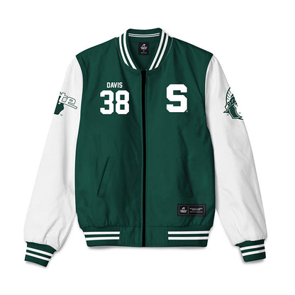 Michigan State - NCAA Football : Dorian Davis - Bomber Jacket
