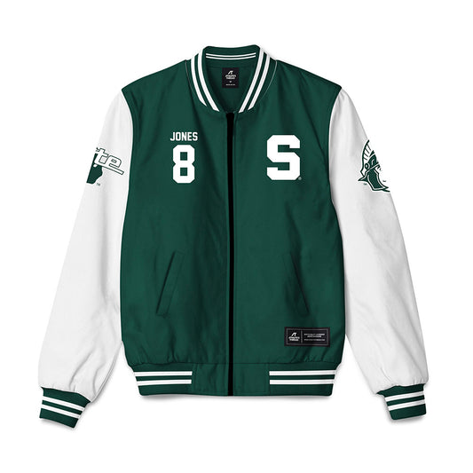 Michigan State - NCAA Football : Anthony Jones - Bomber Jacket