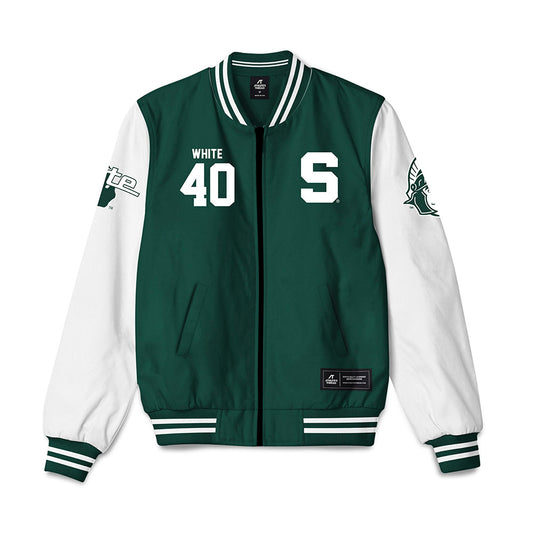 Michigan State - NCAA Football : DeJae White - Bomber Jacket-0