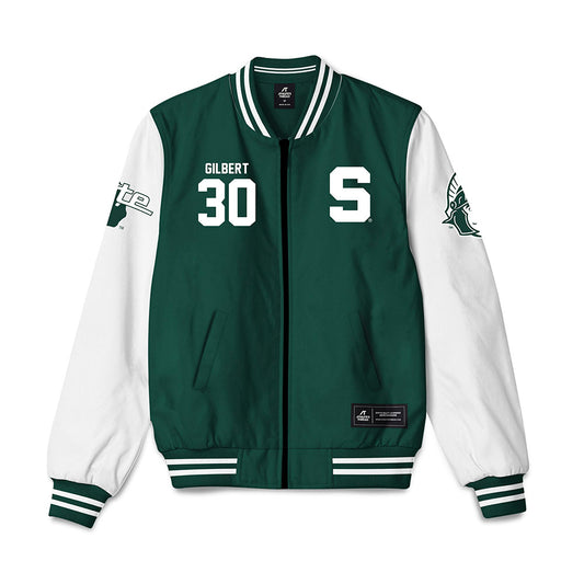 Michigan State - NCAA Men's Ice Hockey : Dolan Gilbert - Bomber Jacket