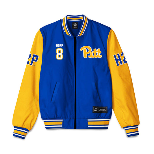 Pittsburgh - NCAA Football : Juelz Goff - Bomber Jacket-0