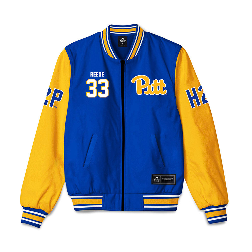 Pittsburgh - NCAA Softball : Mackenzie Reese - Bomber Jacket-0