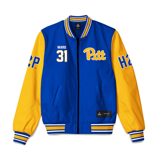 Pittsburgh - NCAA Football : DeMarco Ward - Bomber Jacket-0