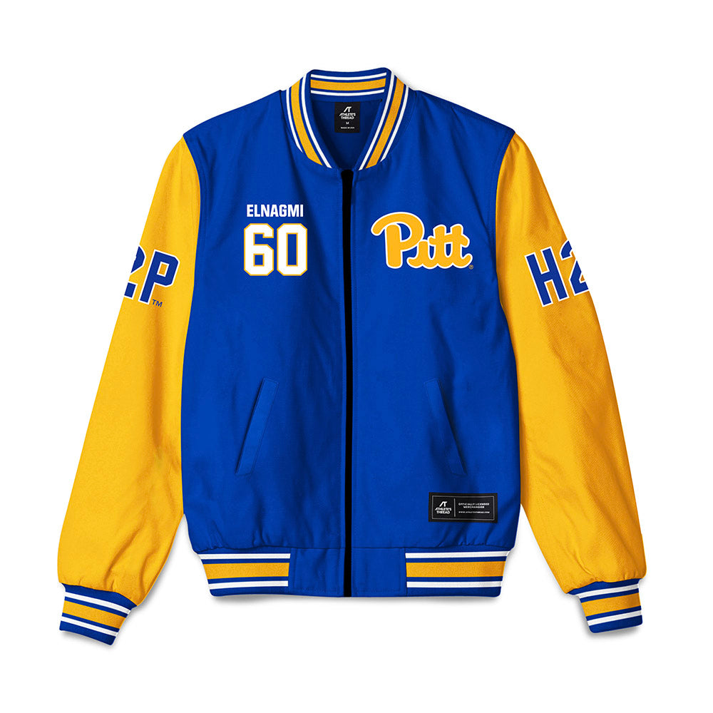 Pittsburgh - NCAA Football : Akram Elnagmi - Bomber Jacket-0