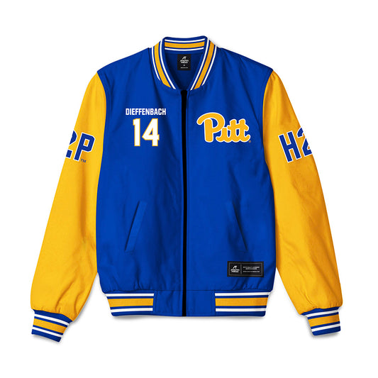 Pittsburgh - NCAA Football : Ty Dieffenbach - Bomber Jacket