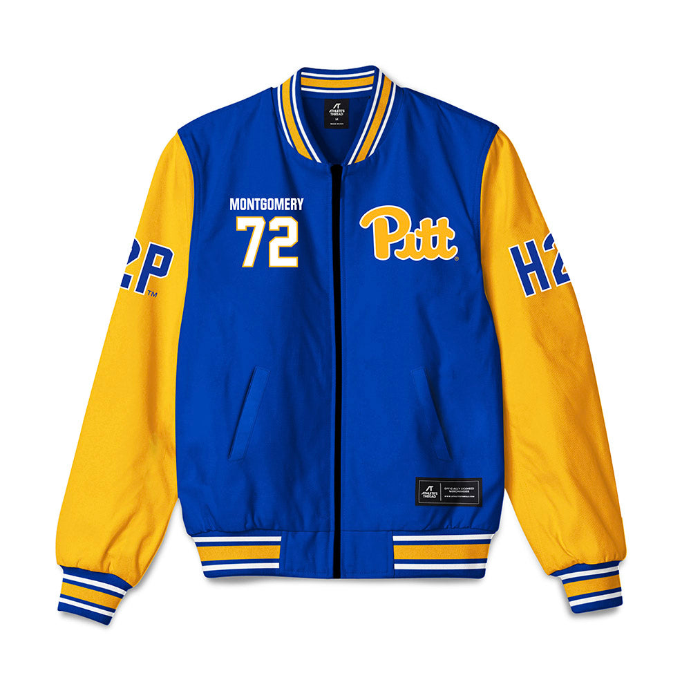 Pittsburgh - NCAA Football : Isaiah Montgomery - Bomber Jacket