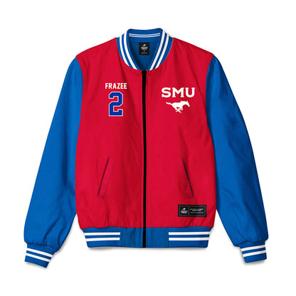 SMU - NCAA Women's Volleyball : Sarah Frazee - Bomber Jacket-0
