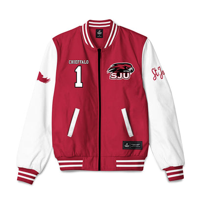 St. Joe's - NCAA Women's Lacrosse : Carina Chieffalo - Bomber Jacket-0