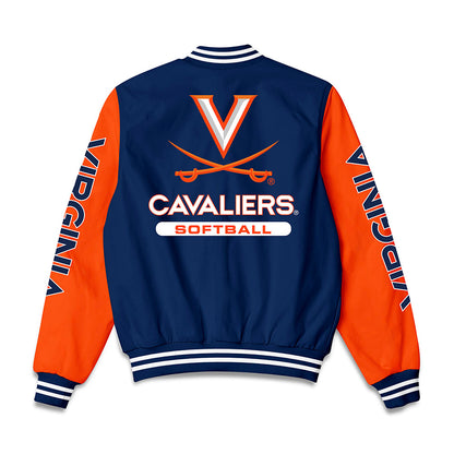 Virginia - NCAA Softball : Reece Holbrook - Bomber Jacket