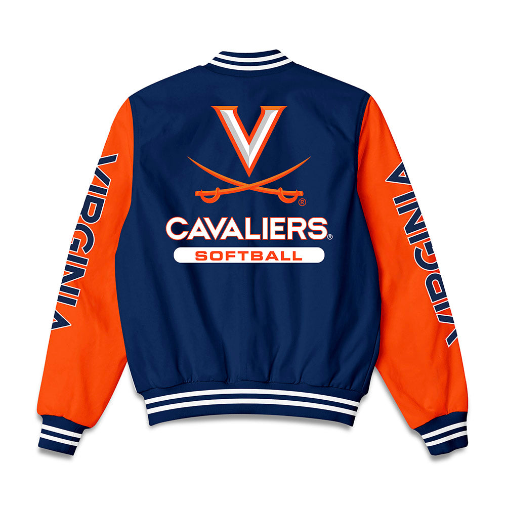 Virginia - NCAA Softball : Kassidy Hudson - Bomber Jacket