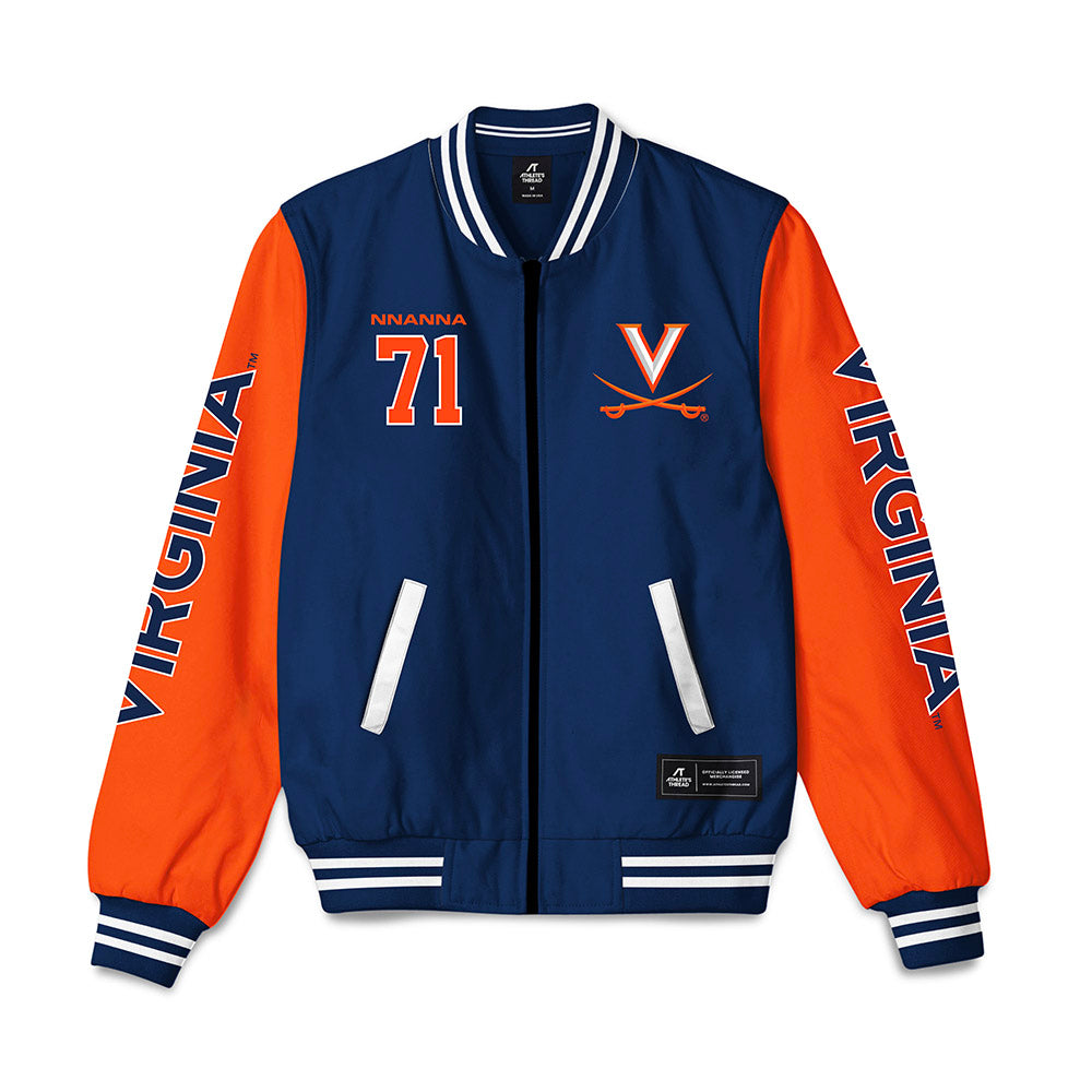 Virginia - NCAA Football : Ugonna Nnanna - Bomber Jacket