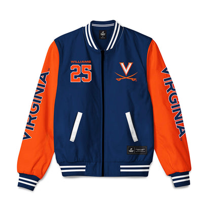 Virginia - NCAA Women's Soccer : Annamarie Williams - Bomber Jacket-0