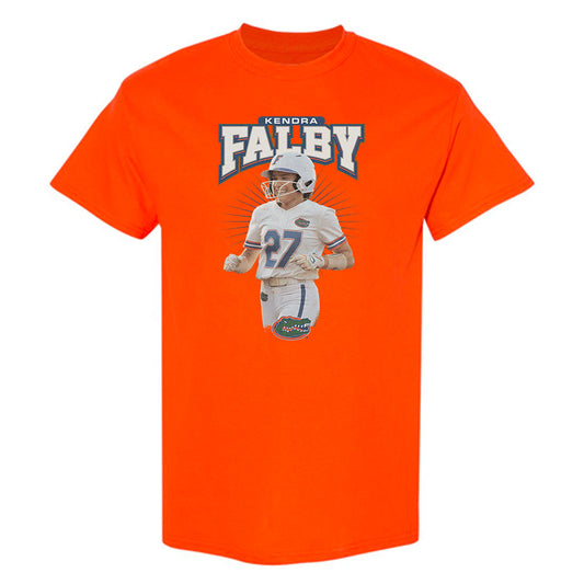 Florida - NCAA Softball : Kendra Falby - T-Shirt Individual Caricature