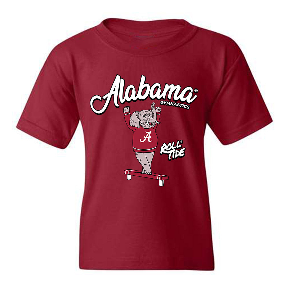 Alabama - NCAA Women's Gymnastics : Kylee Kvamme - Youth T-Shirt