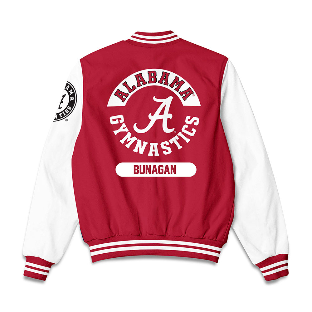 Alabama - NCAA Women's Gymnastics : Corrine Bunagan - Bomber Jacket-1