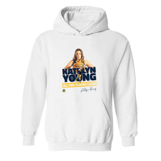 Murray State - NCAA Women's Basketball : Katelyn Young - Hooded Sweatshirt Individual Caricature