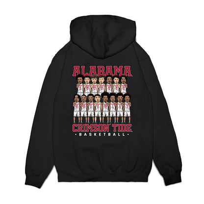 Alabama - NCAA Men's Basketball : - Team Caricature Premium Hooded Sweatshirt-1