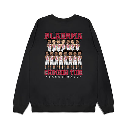 Alabama - NCAA Men's Basketball : - Team Caricature Premium Crewneck Sweatshirt-1