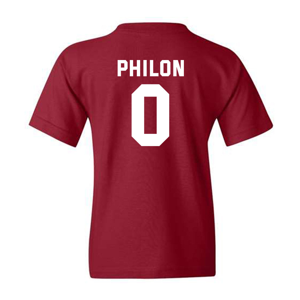 Alabama - NCAA Men's Basketball : Labaron Philon - Youth T-Shirt