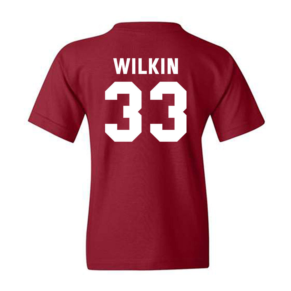 Alabama - NCAA Men's Basketball : Jonas Wilkin - Youth T-Shirt-1