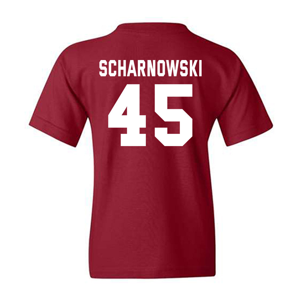 Alabama - NCAA Men's Basketball : Max Scharnowski - Youth T-Shirt-1